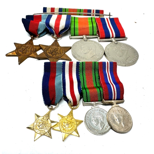 549 - ww2 medal group & miniatures