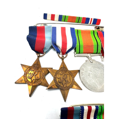 549 - ww2 medal group & miniatures