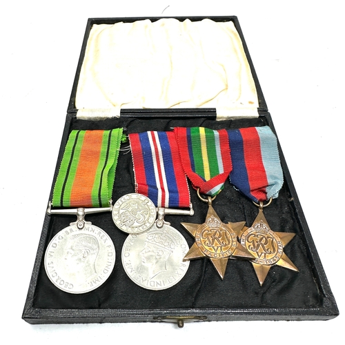 575 - ww2 medal group and wound badge inc pacific star