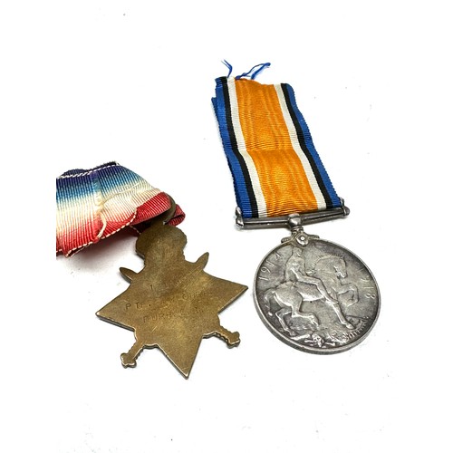 580 - ww1 medal pair to 13144 pte clough durh.l.i