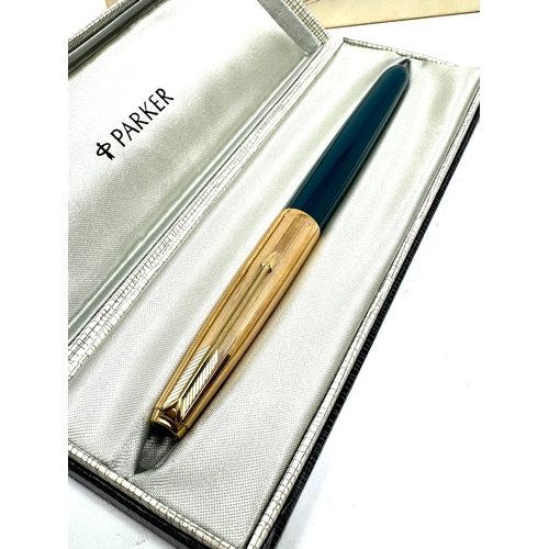 10 - Boxed Parker 51 fountain pen