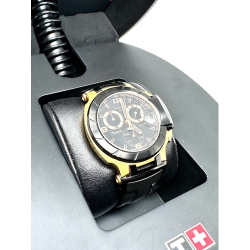 460 - Tissot T-Race MotoGP Chronograph movement LTD Edition gents wristwatch the watch is ticking