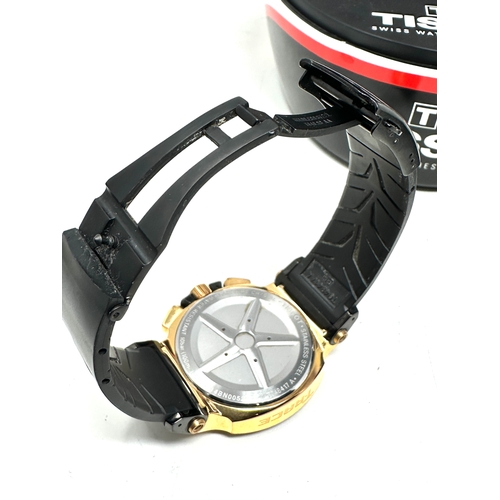 460 - Tissot T-Race MotoGP Chronograph movement LTD Edition gents wristwatch the watch is ticking