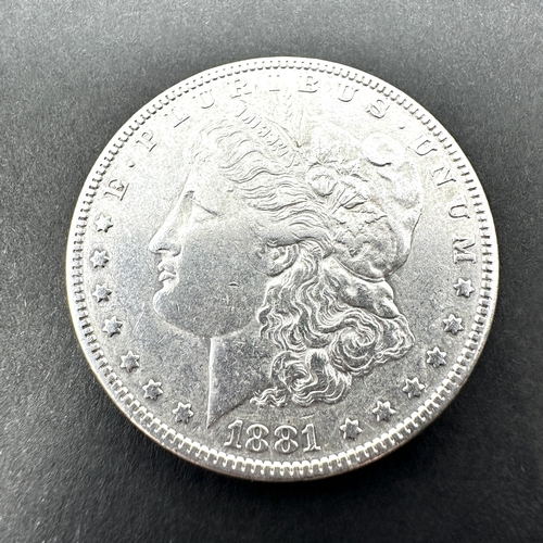 666 - 1881 morgan silver dollar