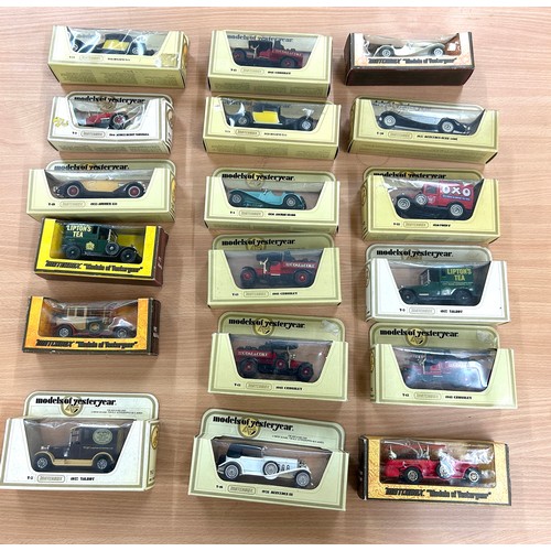 71 - Selection of boxed Matchbox Yesteryear model vehicles to include Mercedes, Ford X, Talbot etc