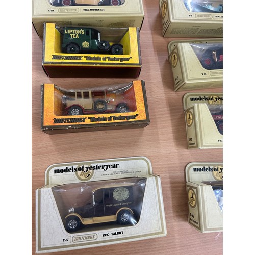 71 - Selection of boxed Matchbox Yesteryear model vehicles to include Mercedes, Ford X, Talbot etc