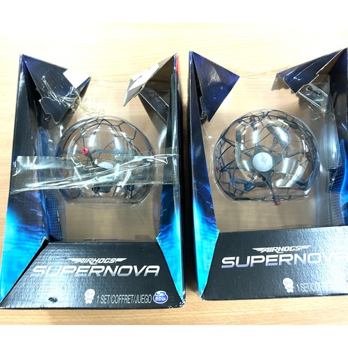 76 - 4 boxed Airhogs supernova's