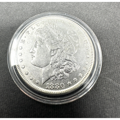 681 - 1880 o morgan silver dollar