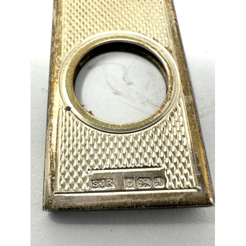 403 - Vintage silver hallmarked cigar cutter