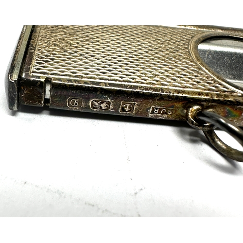 405 - Vintage silver hallmarked cigar cutter