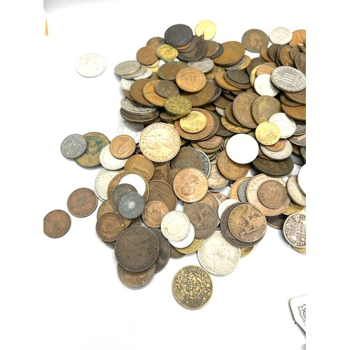 385 - Selection of vintage and later coins includes crowns, silver coins, foreign coins etc