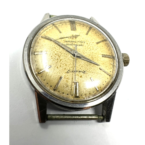 496 - Vintage gents Hamilton automatic Estoril the watch is ticking