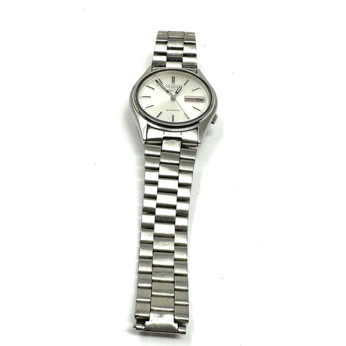 497 - Vintage seiko 5 automatic gents wristwatch 7009-3100