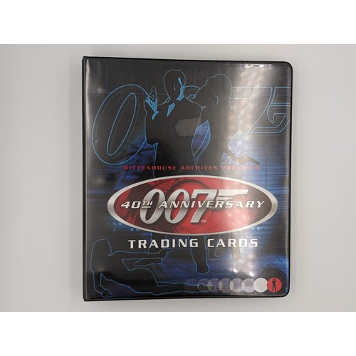 600 - Rittenhouse Archives presents,  the James Bond 007 Trading Cards 40th Anniversary Edition. Enclosed ... 