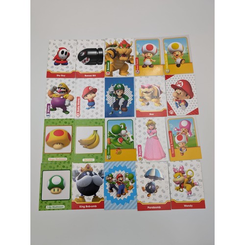 578 - Introducing Super Mario Trading Cards by Panini, this lot includes additional extras not pictured, s... 