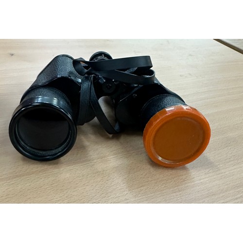 30 - Vintage binoculars 10 x 50 optico - 2 lense caps missing