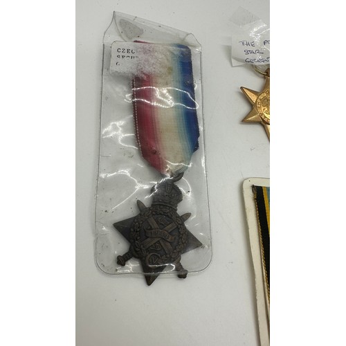 399 - Selection of Replica star medals includes The air Crew, the Atlantic Star, The France and German Sta... 