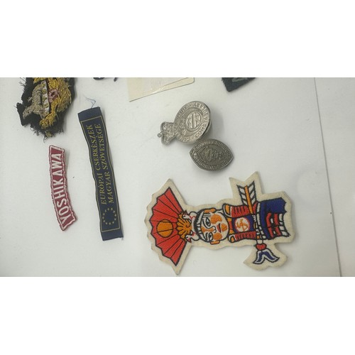 403 - Selection of assorted cloth badges