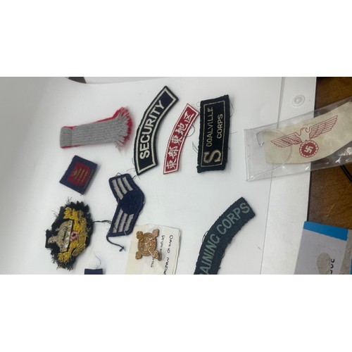 403 - Selection of assorted cloth badges