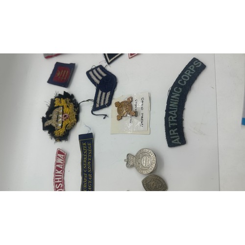 403 - Selection of assorted cloth badges