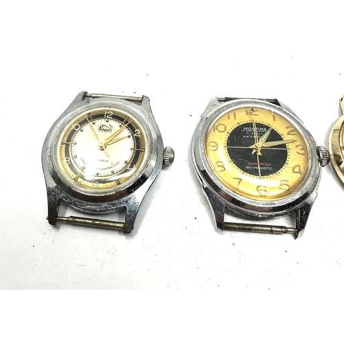 482 - selection of vintage gents wristwatches  inc