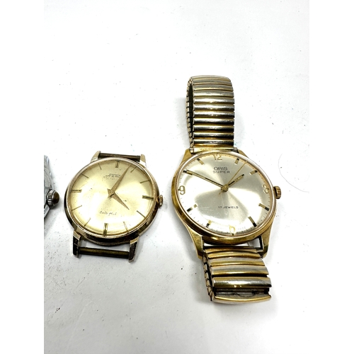 482 - selection of vintage gents wristwatches  inc