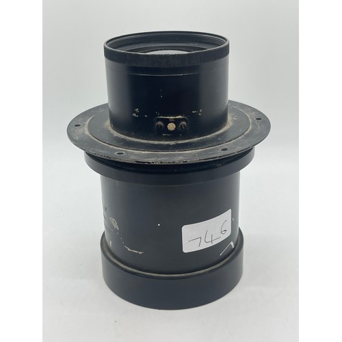 601 - Photography interest- large WW2 era air ministry camera lens REF.NO.14A/3262