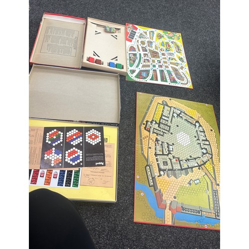 210 - Two vintage games one ' Escape From Colditz Board Game 1973 Parker' and the other ' Denys Fisher on ... 