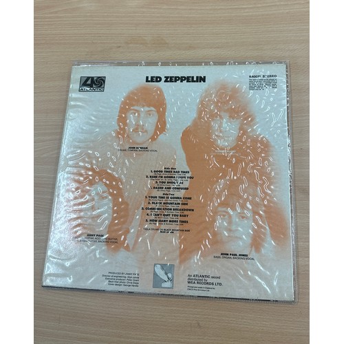 25 - Two Led Zeppelin Records includes atlantic records k40031, k50014