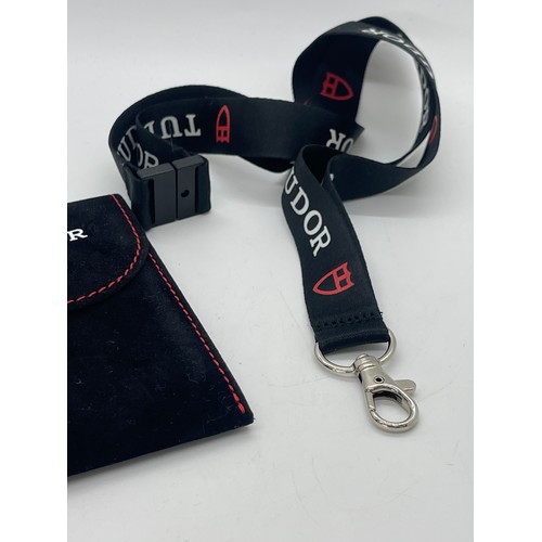 444 - Genuine Tudor Lanyard and watch travel pouch