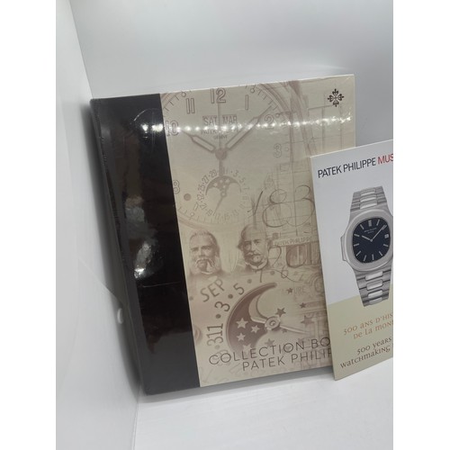 13 - Brand new and sealed Patek Philippe Collection book along with Patek Philippe museum leaflet and the... 