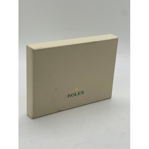 439 - Boxed authentic Rolex card holder