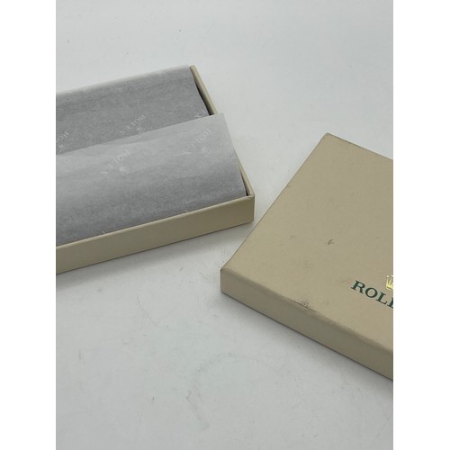 439 - Boxed authentic Rolex card holder