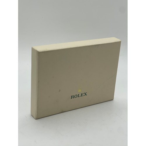 439 - Boxed authentic Rolex card holder