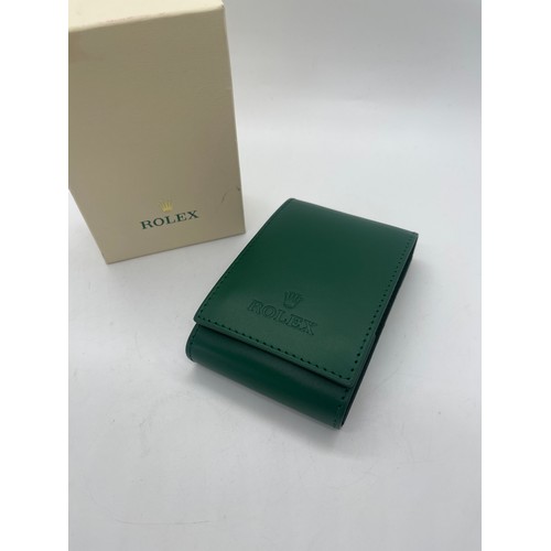 436 - Authentic boxed Rolex travel watch case