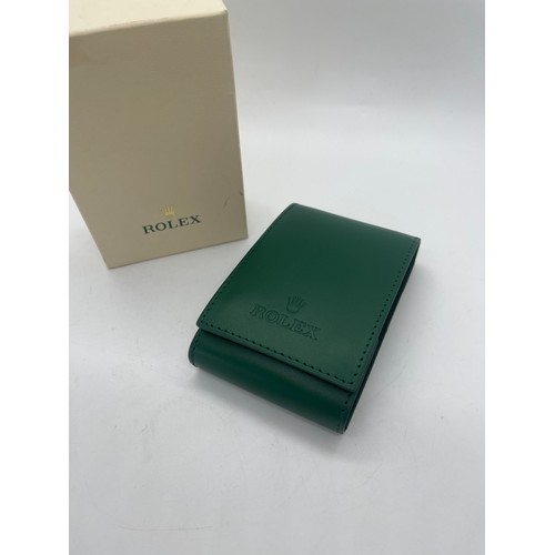 436 - Authentic boxed Rolex travel watch case