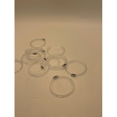 426 - Selection off 11 Rolex authentic Bezel protectors