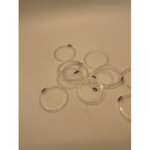 426 - Selection off 11 Rolex authentic Bezel protectors