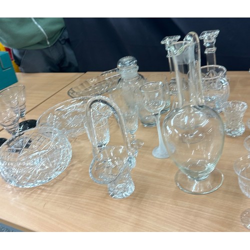 237 - Large selection of glass ware