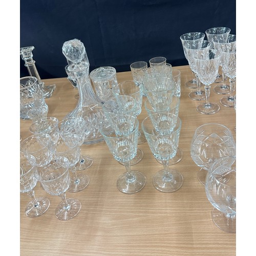 237 - Large selection of glass ware