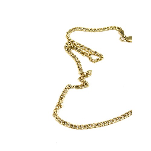 487 - Hallmarked 9ct gold chain, approximate chain length 20 inches, overall approximate weight 4.4g