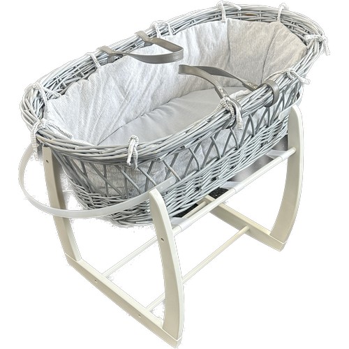 294 - Mama and papas moses basket and stand