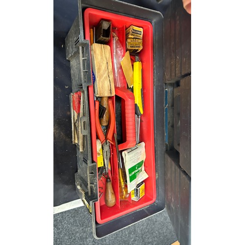 305 - two metal tool boxes with contents