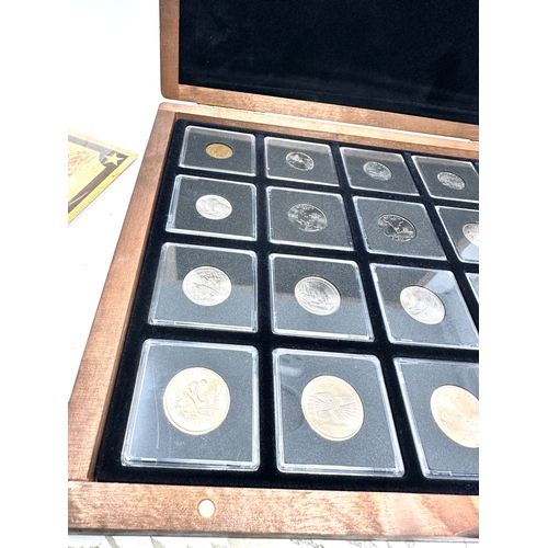 698 - The wild west 20 coins from the united states original box