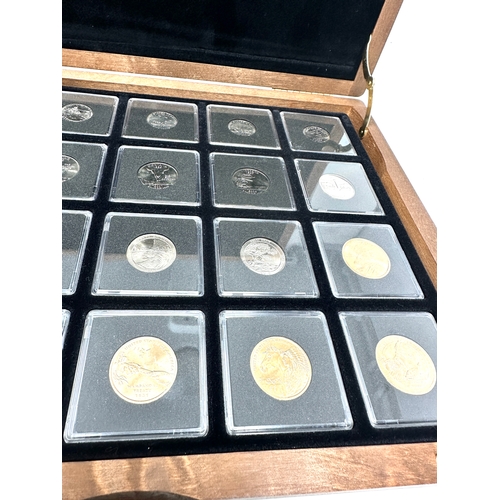 698 - The wild west 20 coins from the united states original box