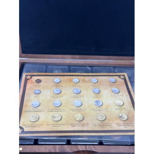 698 - The wild west 20 coins from the united states original box