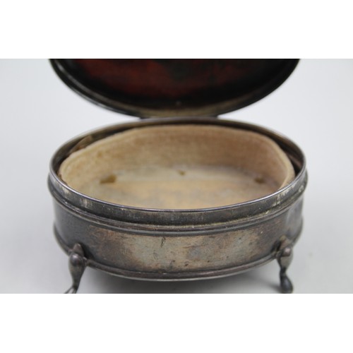 337 - .925 sterling trinket / jewellery box