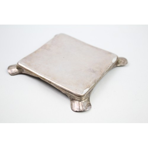 355 - .925 sterling plain ashtray