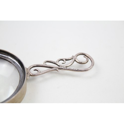 371 - late victorian .925 sterling magnify glass