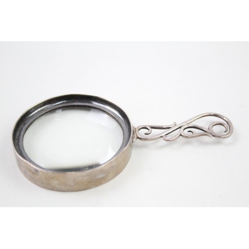 371 - late victorian .925 sterling magnify glass